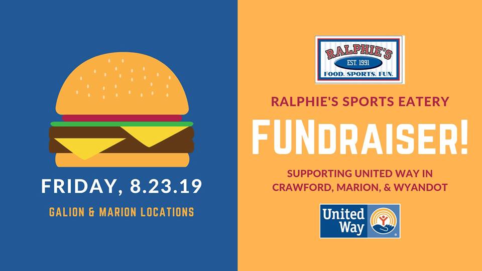 Ralphie’s Dine-Out FUNdraiser – United Way of North Central Ohio