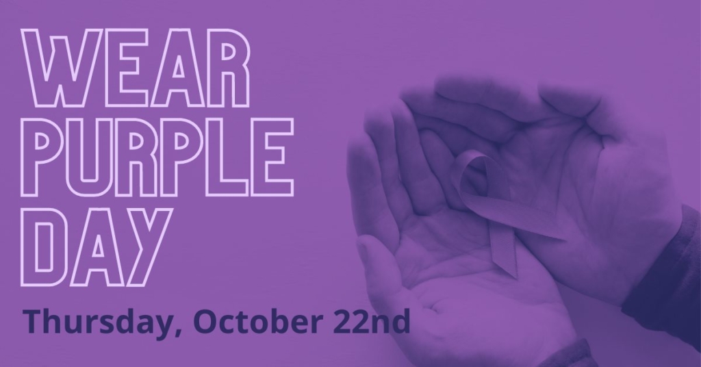 Wear Purple Day United Way of North Central Ohio